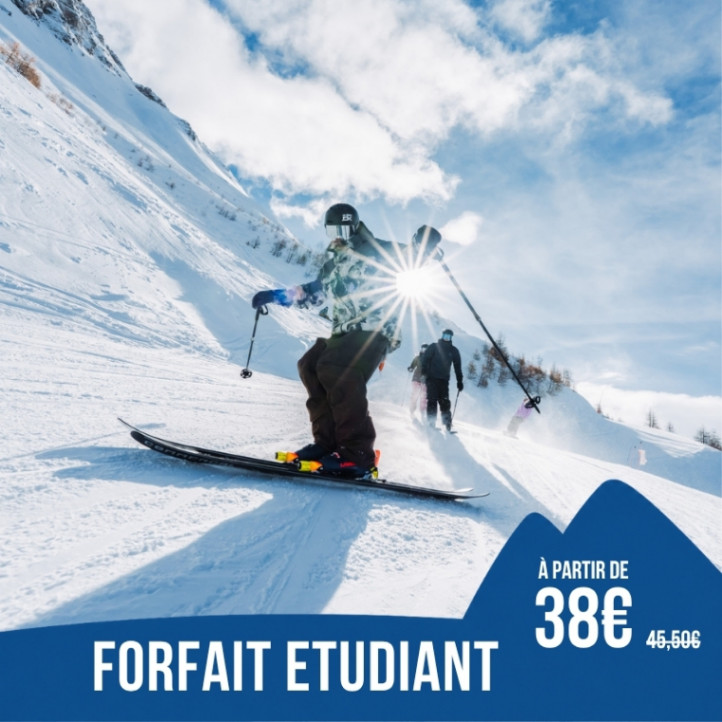 Forfait ski étudiant