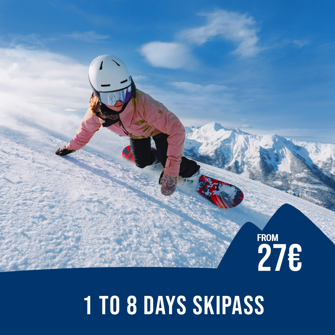 1 TO 8 DAY SKI PASS