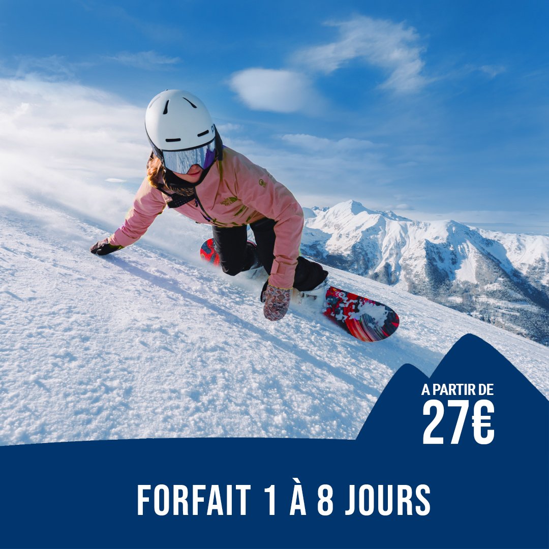 FORFAIT 1 À 8 JOURS
