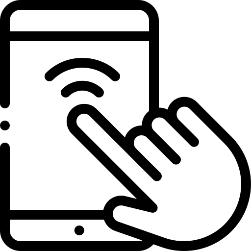 mobile phone pictogram